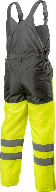 Pantallona pune me tiranta Högert Aich, high visibility, madhësia 2XL, të verdha
