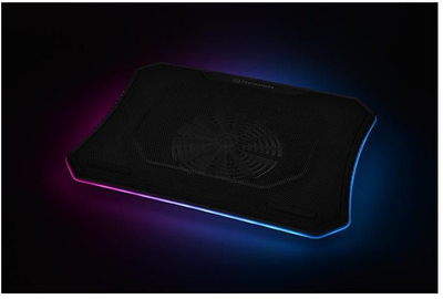 Mbajtëse/ftohëse për laptop Thermaltake Massive 20 (CL-N014-PL20SW-A), RGB, 19", e zezë