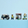 Set Lego City Police Motorcycle Chase, motoçikletë policie, figurina, shumëngjyrëshe