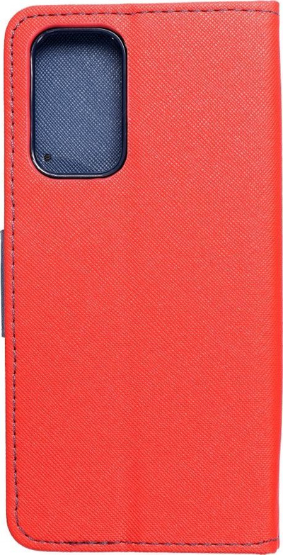 Kllëf telefoni Fancy Book për Samsung Galaxy A23 5G, kapak portofol, lëkurë eco, i kuq