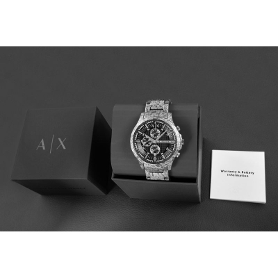 Ora dore Armani Exchange AX2462, analoge, çelik inox, gri