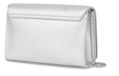 Çantë dore për femra Love Moschino mMC0335, e argjendë