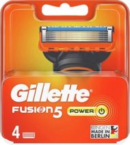 Brisk rroje Gillette Fusion5 Power për meshkuj, 4 copë