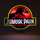 Dritë dekorative Jurassic Park Logo Light, 22.5cm, USB, me shumë ngjyra