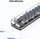 HUB USB ORICO USB 3.0, 7 porta, 5 Gbps, transparent