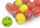 Top shkumë Adar Foam Ball, set 12 copë, 6.5 cm, shumëngjyrësh