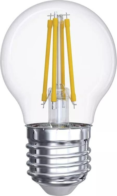 Llambë LED EMOS Filament Mini Globe, 6W, E27, e bardhë neutrale