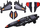 Avion lodër LEAN TOYS F35, me drita e zhurma, 30 cm, i zi