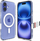 Mbulesë telefoni Spigen Ultra Hybrid T Mag MagSafe, për iPhone 16, transparente, e bardhë