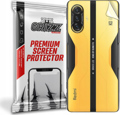 Foli mbrojtëse e pasme GrizzGlass për Xiaomi Redmi K40 GE 5G, transparente
