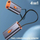 Kabllo USB Usams US-SJ560, 2x USB-C, 60W, argjendtë