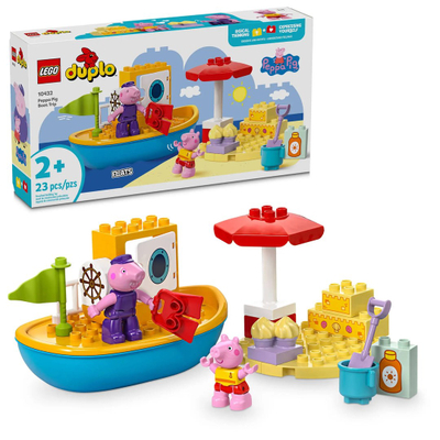 Set LEGO Peppa Pig, Peppa's Boat Trip 10432, për fëmijë