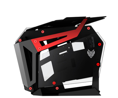 Kasë për PC FSP T-Wings CMT710, e zezë