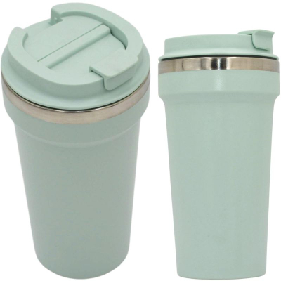Термичка чаша Excellent Houseware Travel, 500 ml, инокс челик, зелена