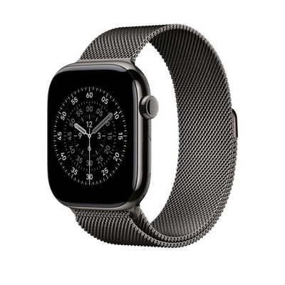 Apple Watch 46mm Loop, Slate Milanese Loop, M/L