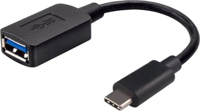 Kabllo USB MicroConnect USB C në USB A, 5 Gbit/s, e zezë