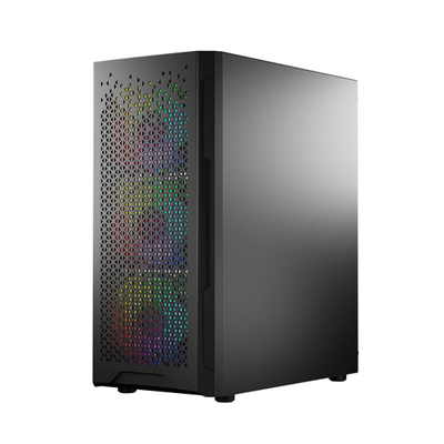 Kutia kompjuterike Logic Concept Aramis, MIDI Tower, ARGB, e zezë