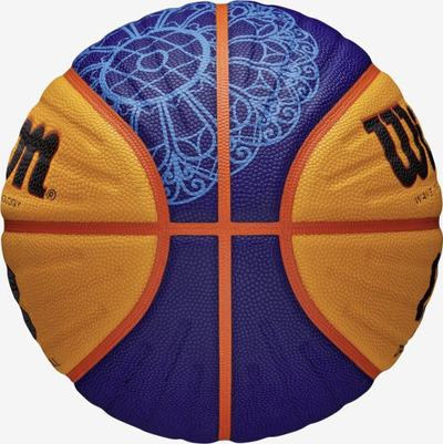 Top basketbolli Wilson FIBA 3X3 Replica, madhësi zyrtare, lëkurë sintetike