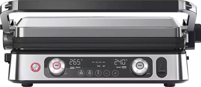 Grill elektrik Braun MultiGrill 9 Pro CG 9167, termosondë, funksion Sear, çelik inox i zi