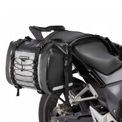 Çanta anësore për motor RockBros Rollbag, set 60L, pa uji, të zeza