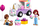 Set ndërtimi LEGO Friends Unicorn Car for Cake Delivery 42675, për fëmijë, shumëngjyrësh