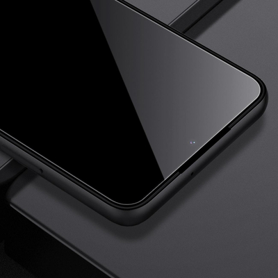 Xham mbrojtës Nillkin CP+ Pro 2.5D për Samsung S22, xham i fortë i kalit, me kornizë të zezë