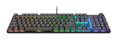 Tastierë Gaming GXT 866 Torix, Mekanike, RGB, Low-Profile, e zezë