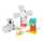 Set lodrash druri Melissa &amp; Doug Blockables Farm Friends, 16 pjesë, për fëmijë 2+