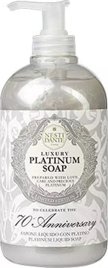 Sapun i lëngshëm Nesti Dante Luxury Platinium, 500 ml, me aromë kamelie edhe jasemini të bardhë