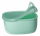 Kuti ushqimi b.box Snack Container, silikoni pa BPA, e kaltër ocean