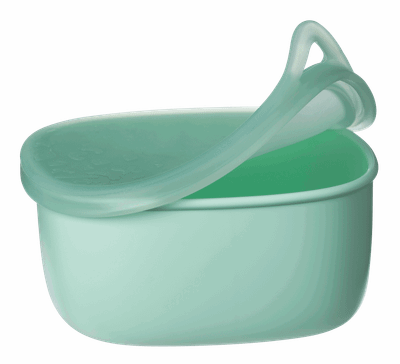 Kuti ushqimi b.box Snack Container, silikoni pa BPA, e kaltër ocean