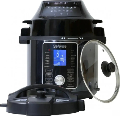 Tenxhere elektrike multifunksionale Salente Ario, 6L, 1500W, e zezë