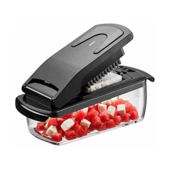 Prerëse perimesh dhe frutash Gefu TREPPO, 1000 ml, çelik inox, gri