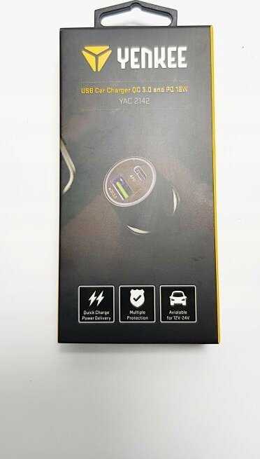Karikues makine YENKEE YAC 2142, adapter USB, i zi