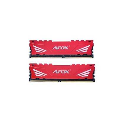 Memorie RAM AFOX AFLD432PH1CAD, 32GB DDR4 3200MHz, U DIMM, e kuqe