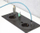 Prizë tavoline Forming Function Powerdot, 1x prizë, 4x porta kabllosh, e zezë