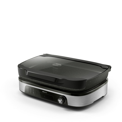 Grill elektrik Philips HD6212/90, 2400W, 1250 cm², i zi