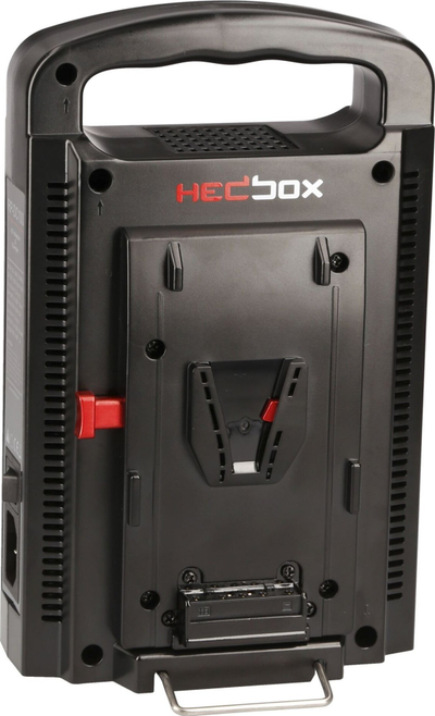 Karikues baterish Hedbox RP DC100, dy V-Mount, profesional, i zi