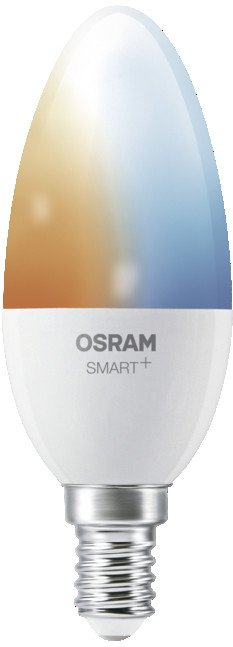 Llambë e zgjuar Osram SMART+ Matter Classic, E14, 4.9W, 470lm, dritë e bardhë që e rregullon si do vetë