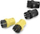 Set furçash Karcher 2.863-264.0, të zeza / verdha, 4 copë