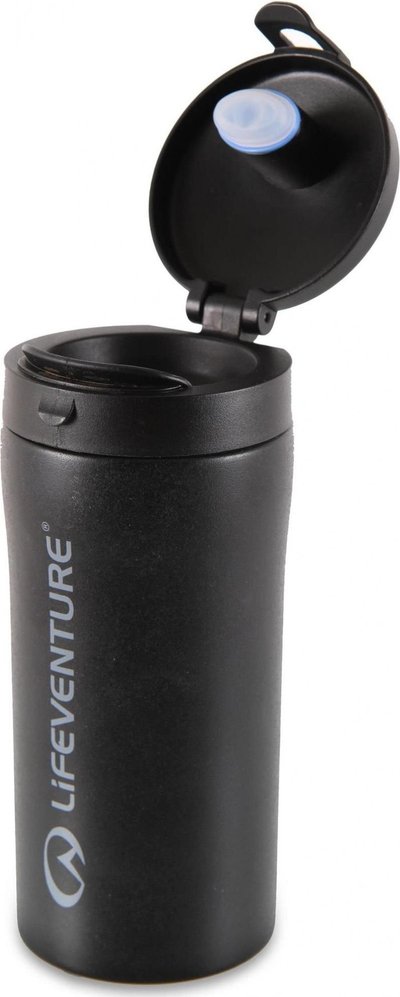 Термос Lifeventure Leak Proof FlipTop, 300ml, инокс челик, мат црн