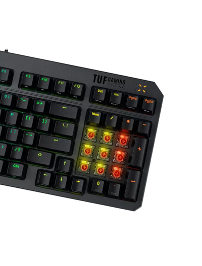 Tastierë ASUS TUF Gaming K3 GEN II, US, e zezë
