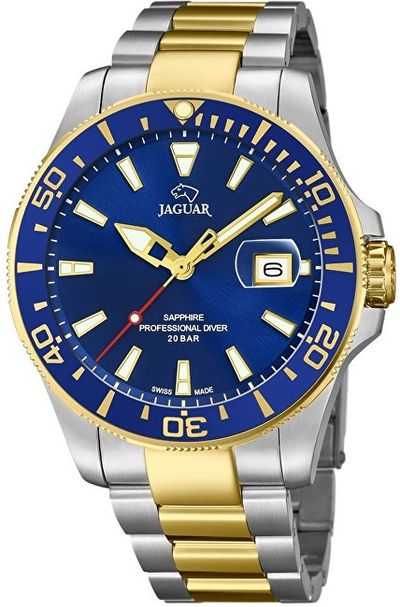 Orë dore Jaguar Exucutive Diver J863 / C