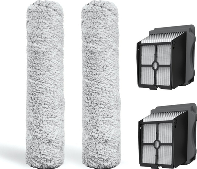 Set filtër edhe furça Tineco, për Tineco Floor One S3, i zi-gri