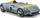 Maket veture Bburago Ferrari Monza SP1, shkalla 1:18, metal, gri me të verdhë