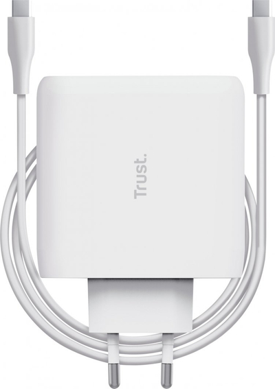 Karikues muri Trust MAXO, USB C, 100W, i bardhë