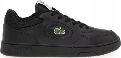 Këpucë burra Lacoste Lineset 223 1 SMA, lëkurë natyrale, blu