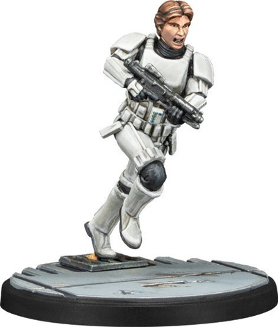 Zgjerim loje tavoline Star Wars Shatterpoint Princess Leia Squad Pack, figurina, set strategjik, shumëngjyrësh