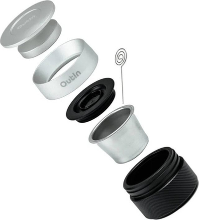 Set aksesorësh OutIn Nano Basket Plus OTEM-01, portafilter edhe tamper, për aparat espresso