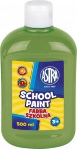 Ngjyrë uji Astra School, 500 ml, e gjelbër
